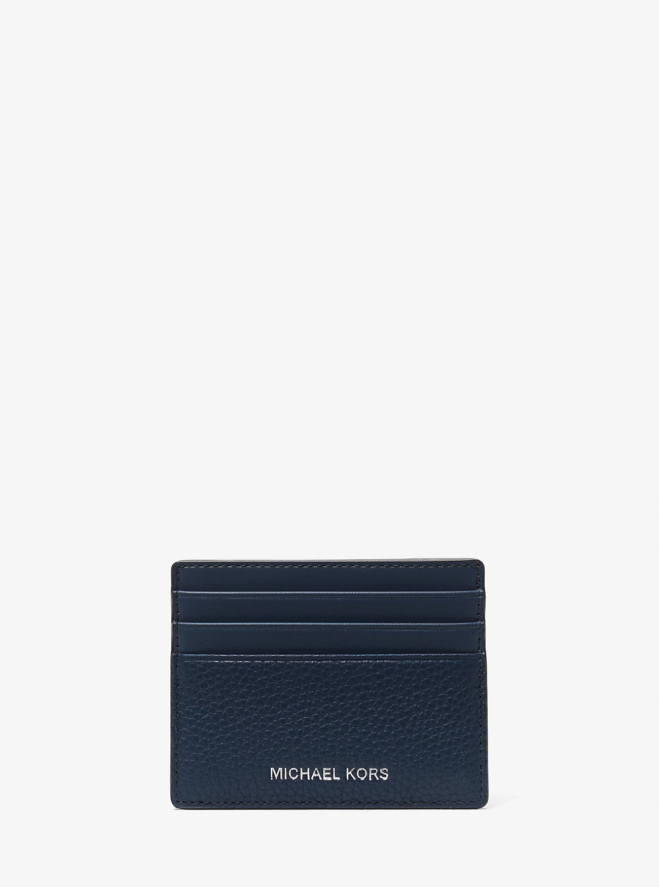 Cooper Pebbled Leather Tall Card Case