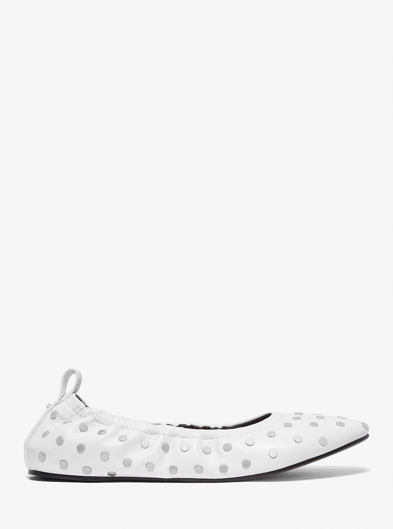 Amy Studded Leather Ballet Flat 3 Amy Studded Leather Ballet Flat