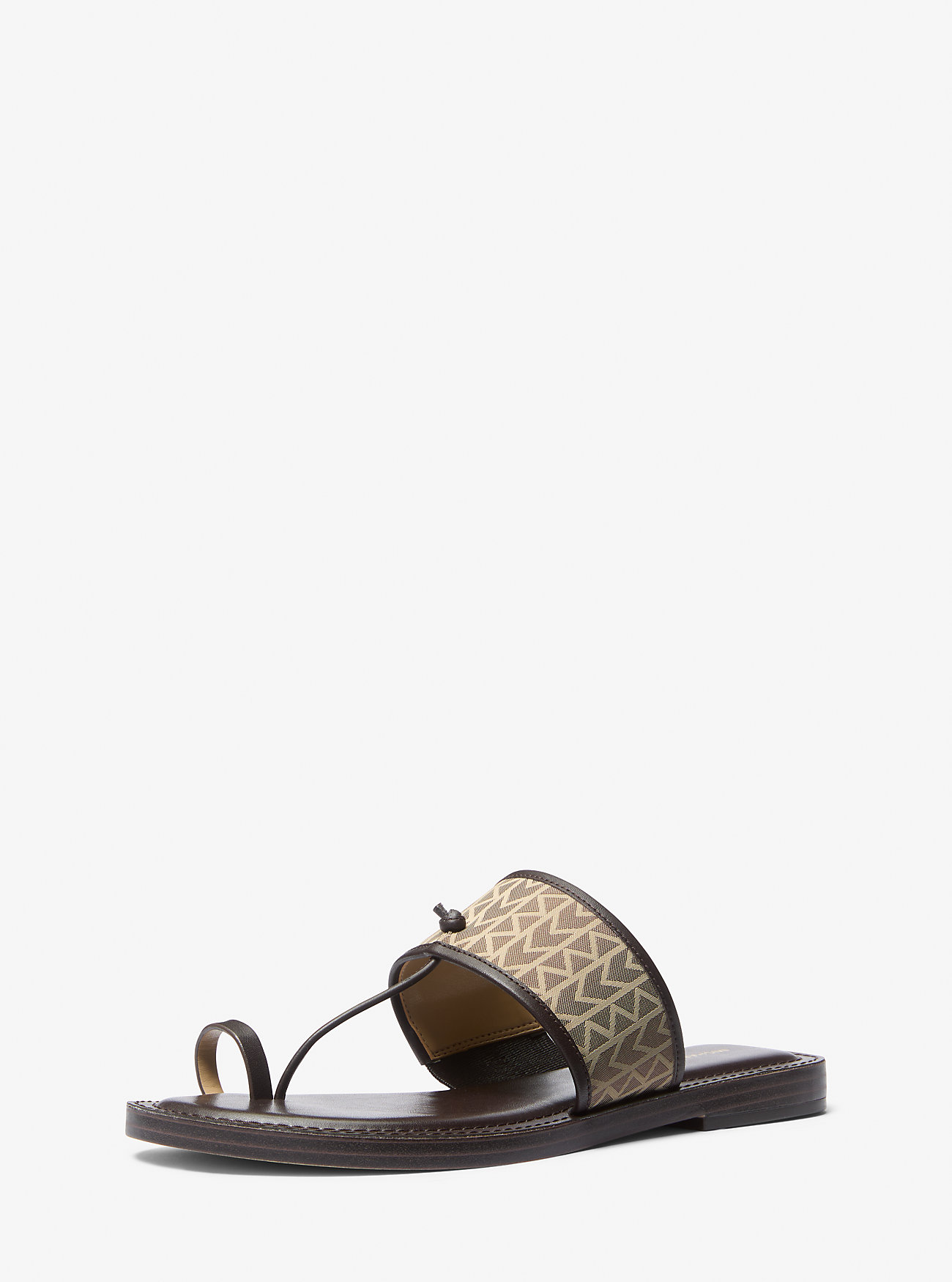 Ashtin MK2000 Logo Jacquard Sandal