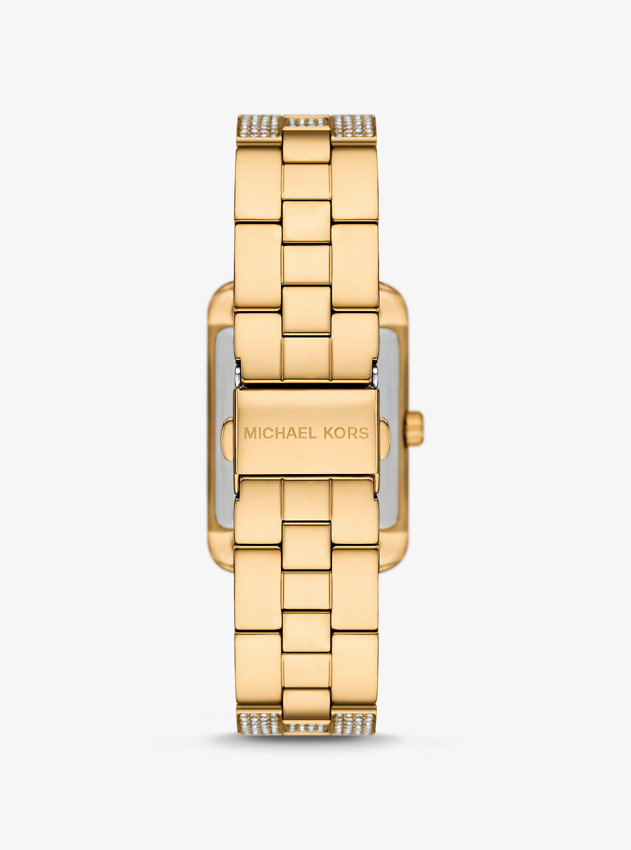 Monroe Pavé Gold-Tone Watch