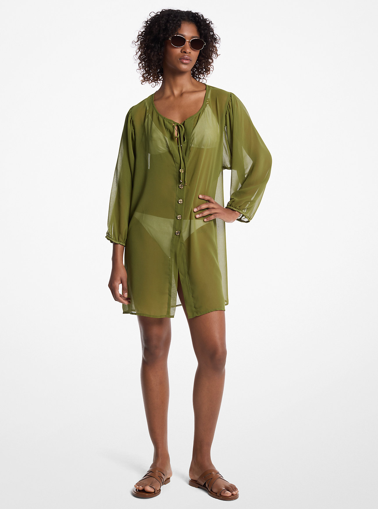 Chiffon Tunic Cover-Up