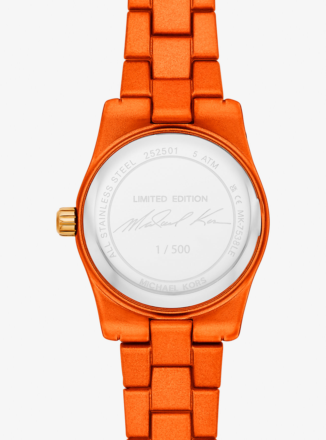 Limited-Edition Petite Lexington Orange-Tone Watch 5 Limited-Edition Petite Lexington Orange-Tone Watch