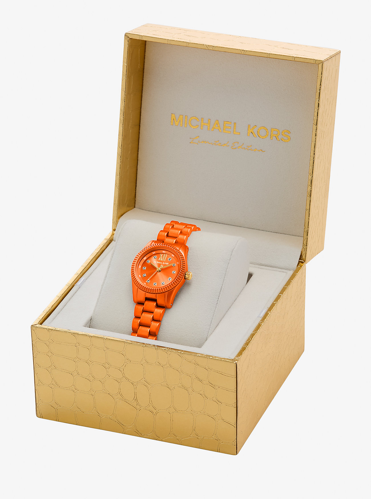 Limited-Edition Petite Lexington Orange-Tone Watch 6 Limited-Edition Petite Lexington Orange-Tone Watch