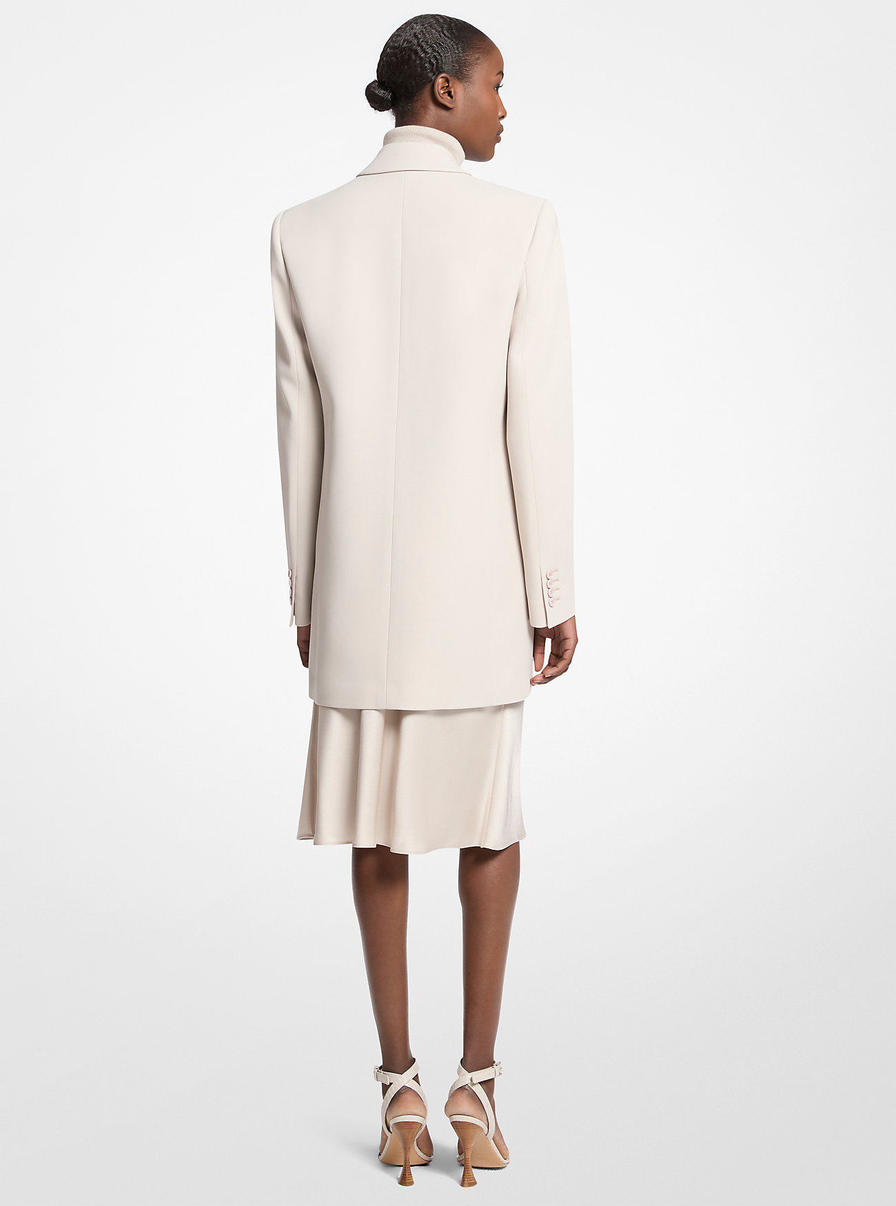 Double Crepe Sablé Boyfriend Blazer