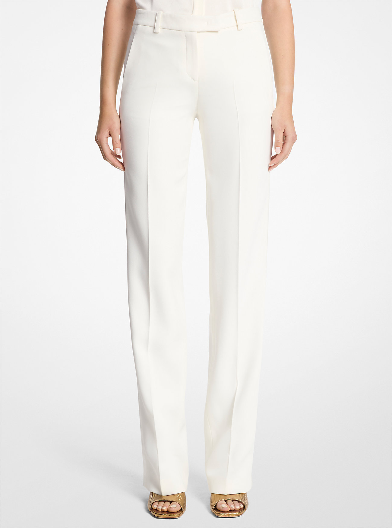 Double Crepe Sablé Tuxedo Trousers