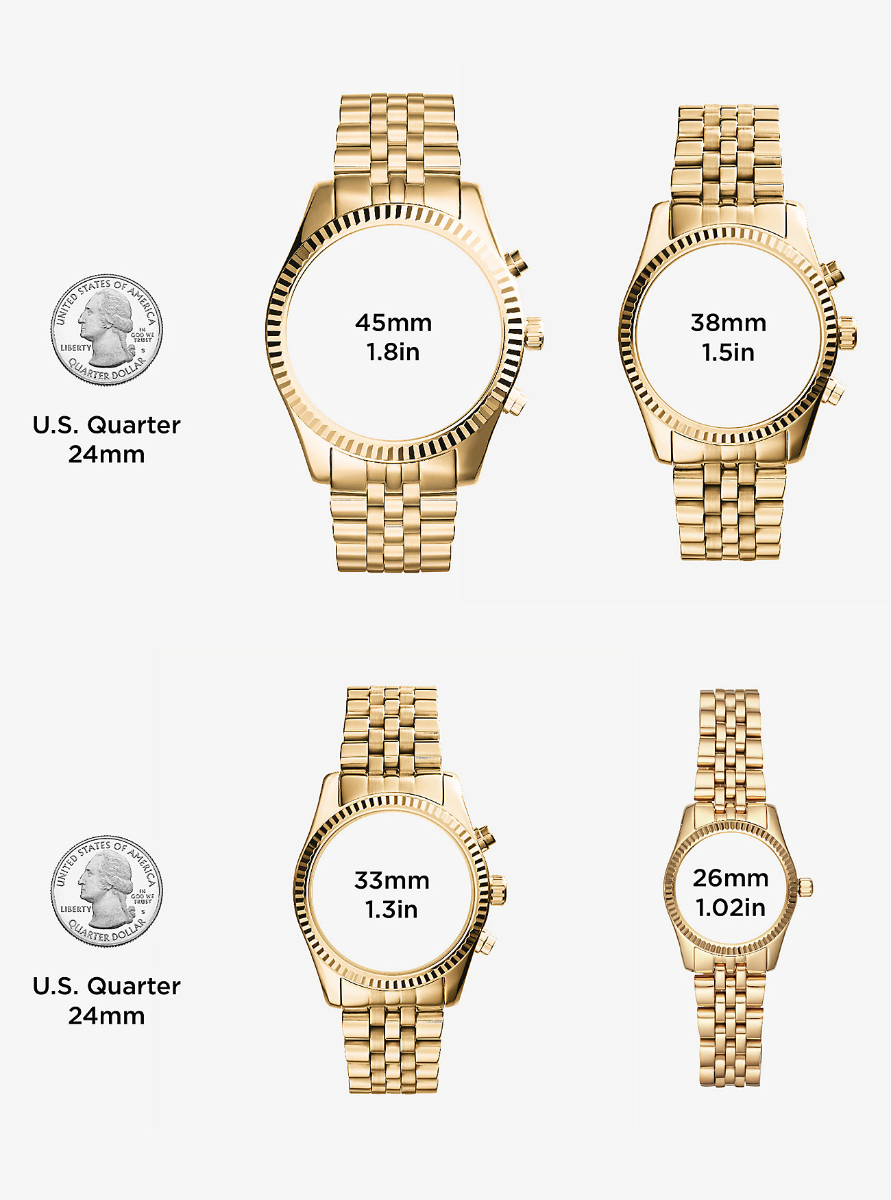 Bryant Pavé Rose Gold-Tone Watch