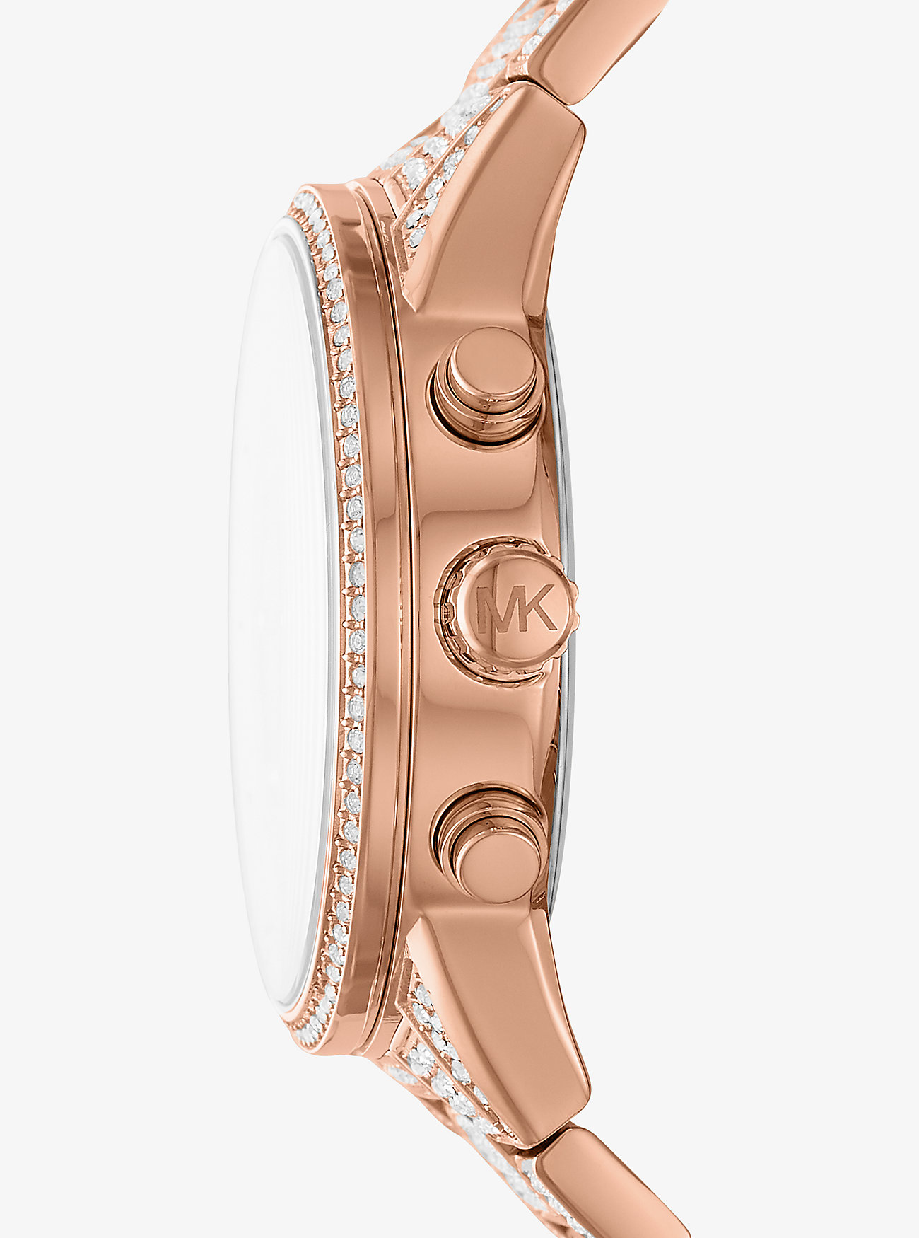 Bryant Pavé Rose Gold-Tone Watch