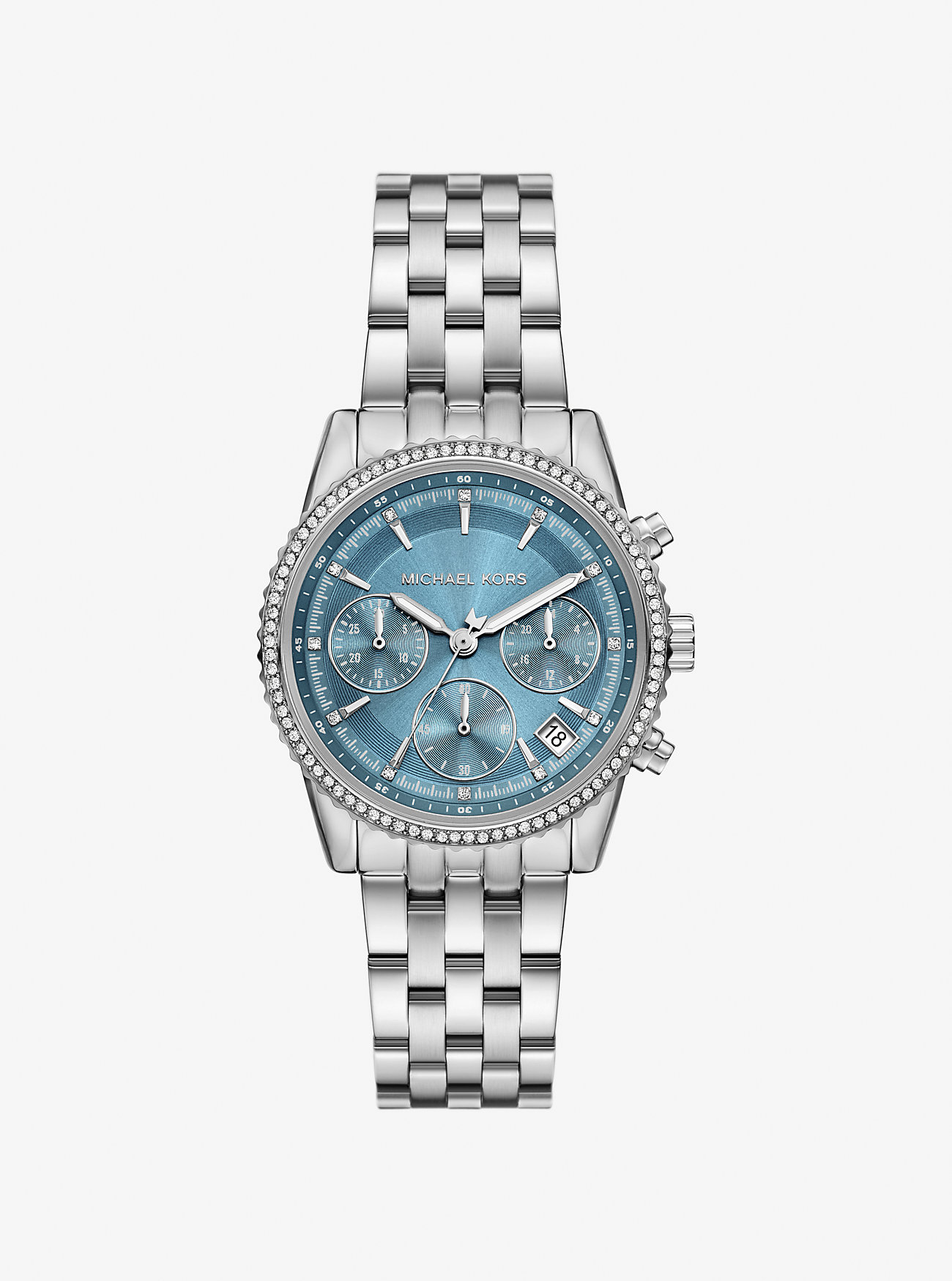Mini Bryant Silver-Tone Watch