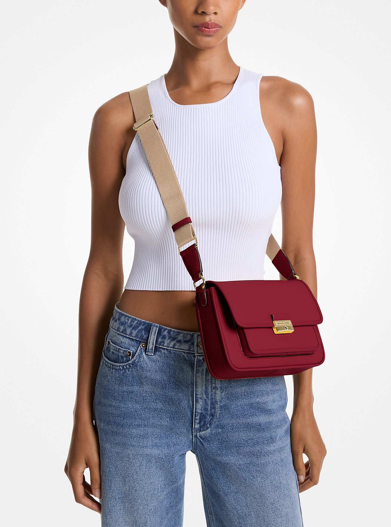 Bradshaw Medium Leather Messenger Bag